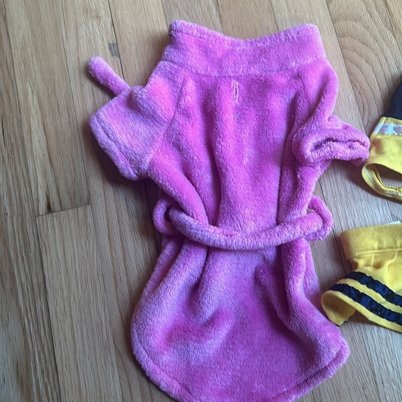 Dog Small 7lb Pink Robe And Cheerleading Outfit Poshmark